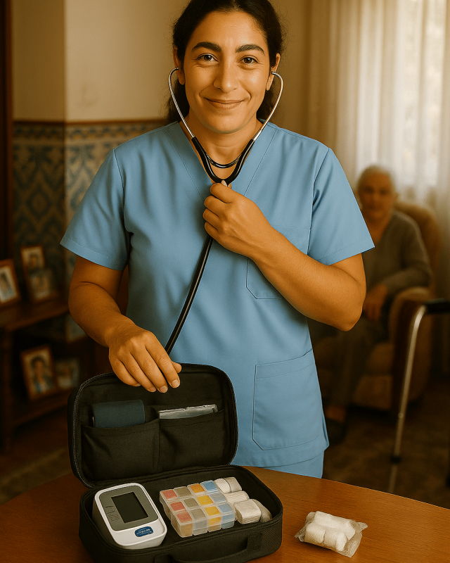Ines – Enfermeira ao Domicilio – CarePanda Ines - Enfermeira ao Domicilio - CarePanda